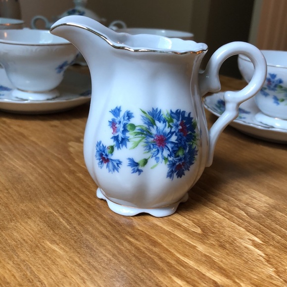 Tea-set for 4 by Norcrest Fine China 🫖 - Picture 8 of 11